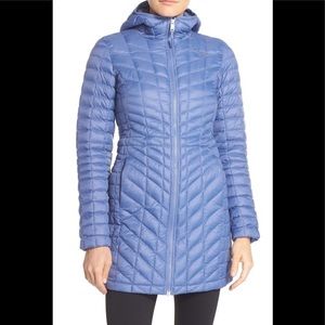 Coastal Blue Thermoball Small North Face Parka